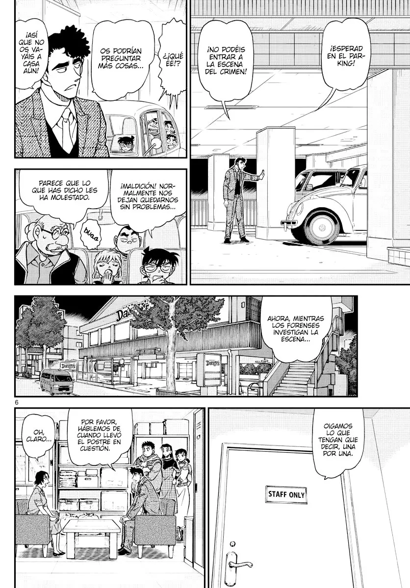 Detective Conan capítulo 1092, página 6