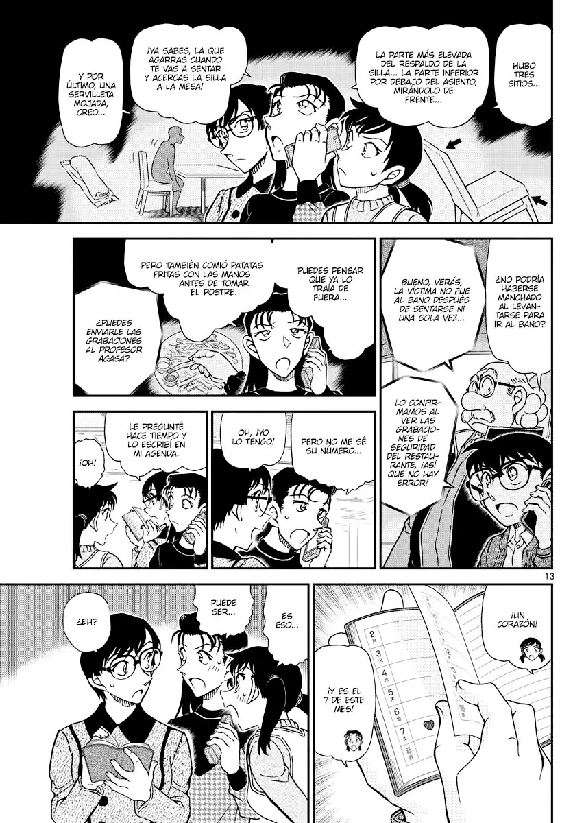 Detective Conan capítulo 1092, página 13