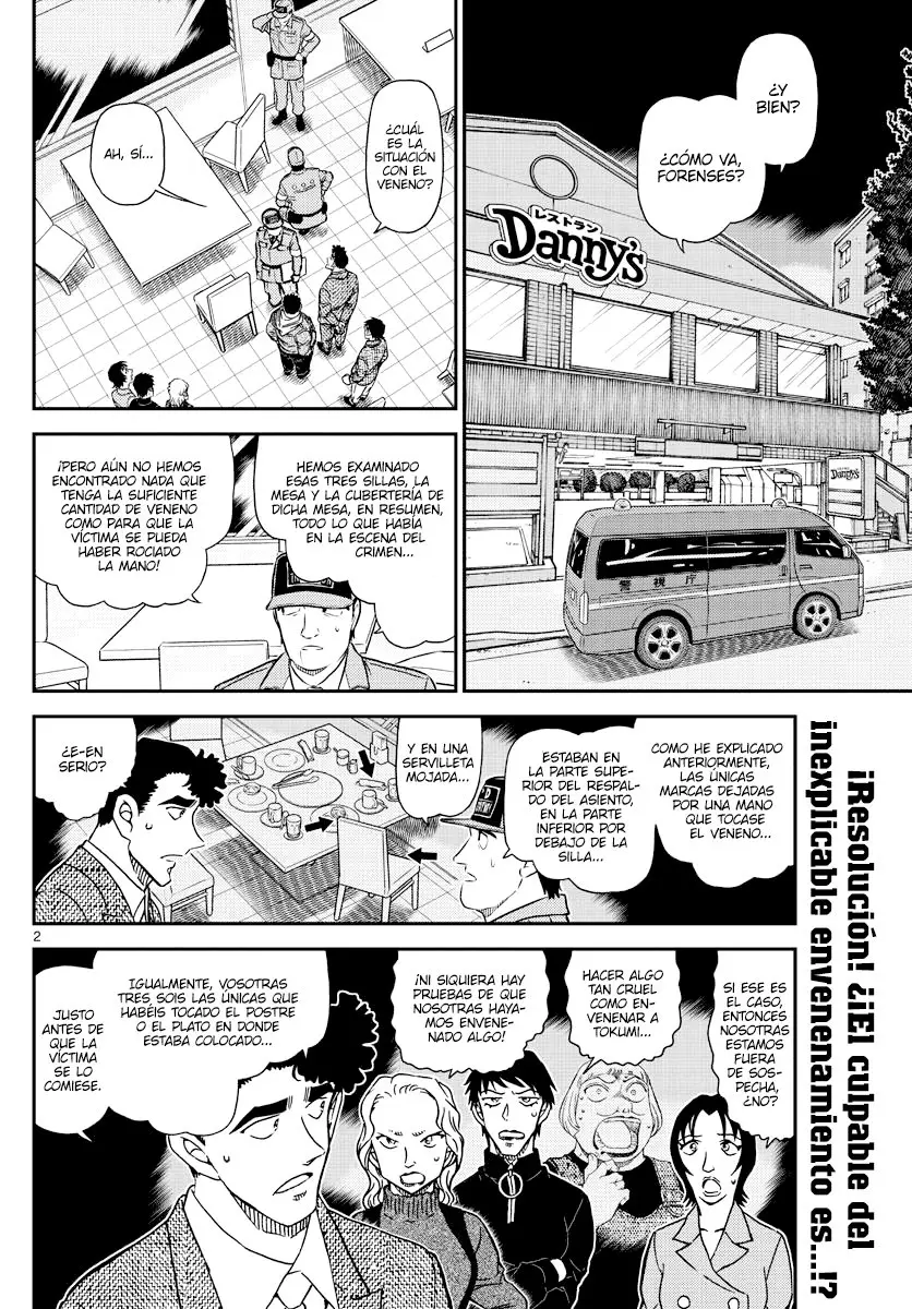 Detective Conan capítulo 1093, página 2