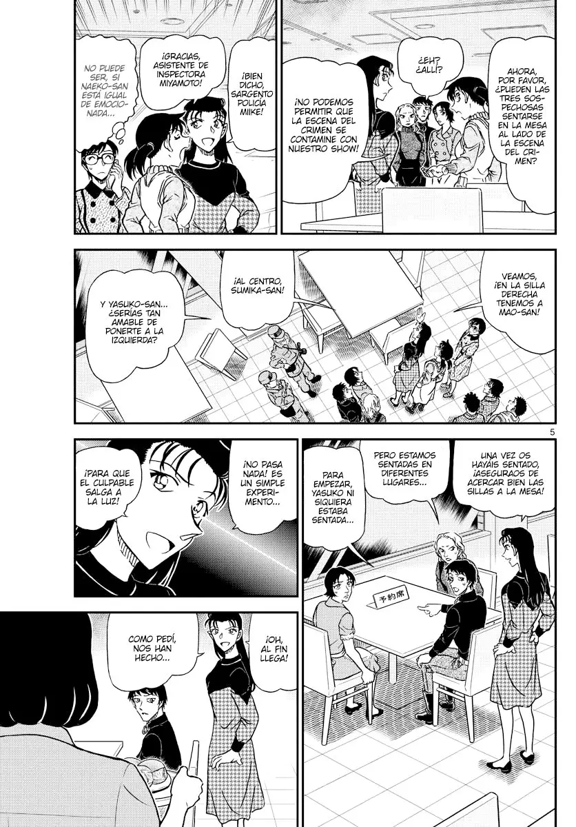 Detective Conan capítulo 1093, página 5