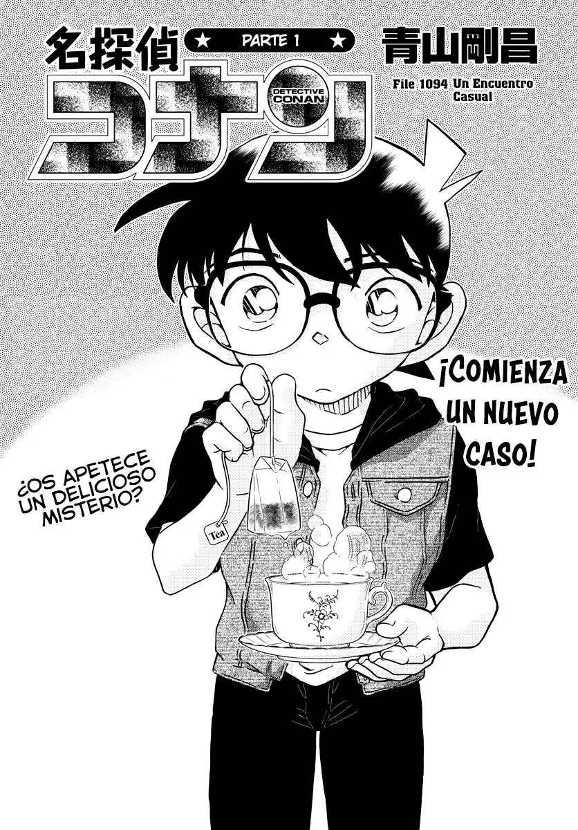 Detective Conan capítulo 1094, página 1