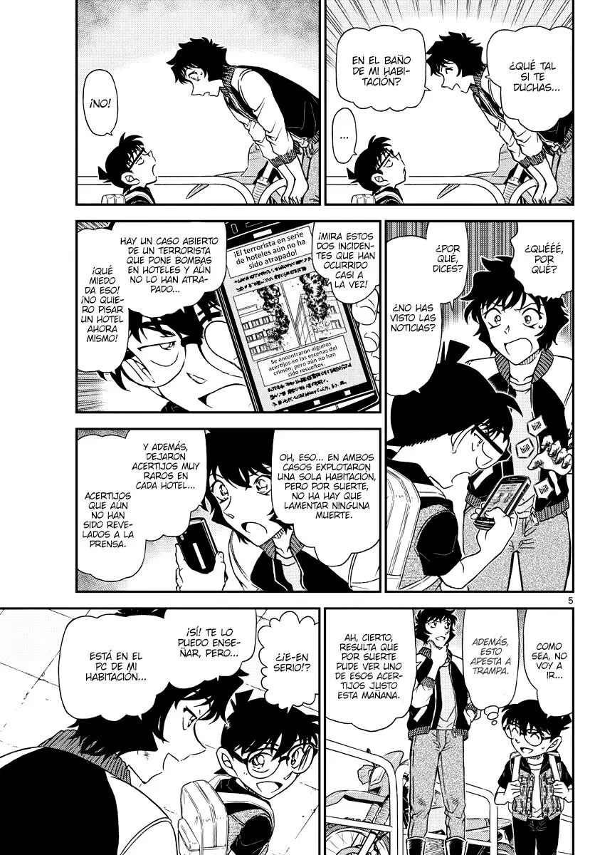 Detective Conan capítulo 1094, página 5