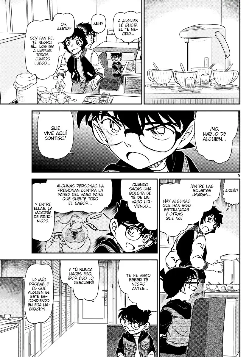 Detective Conan capítulo 1094, página 9
