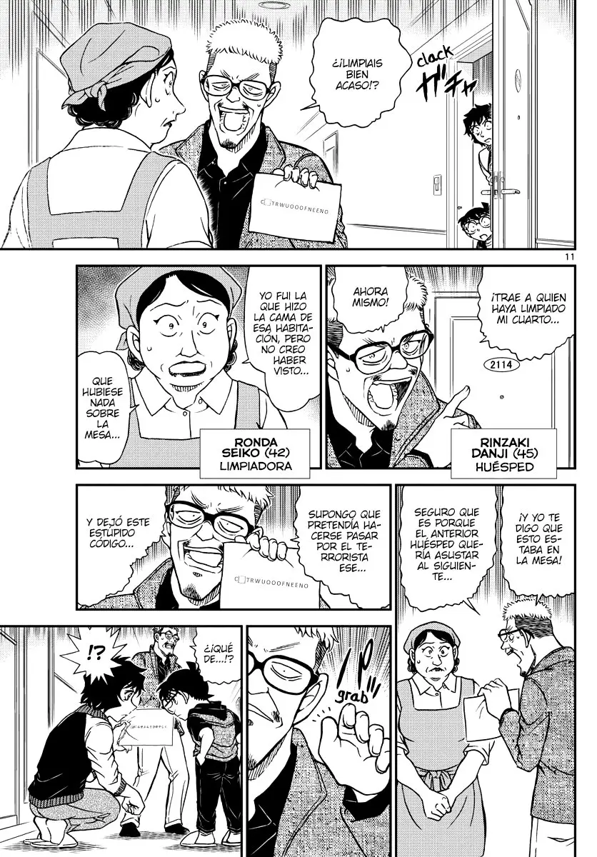 Detective Conan capítulo 1094, página 11