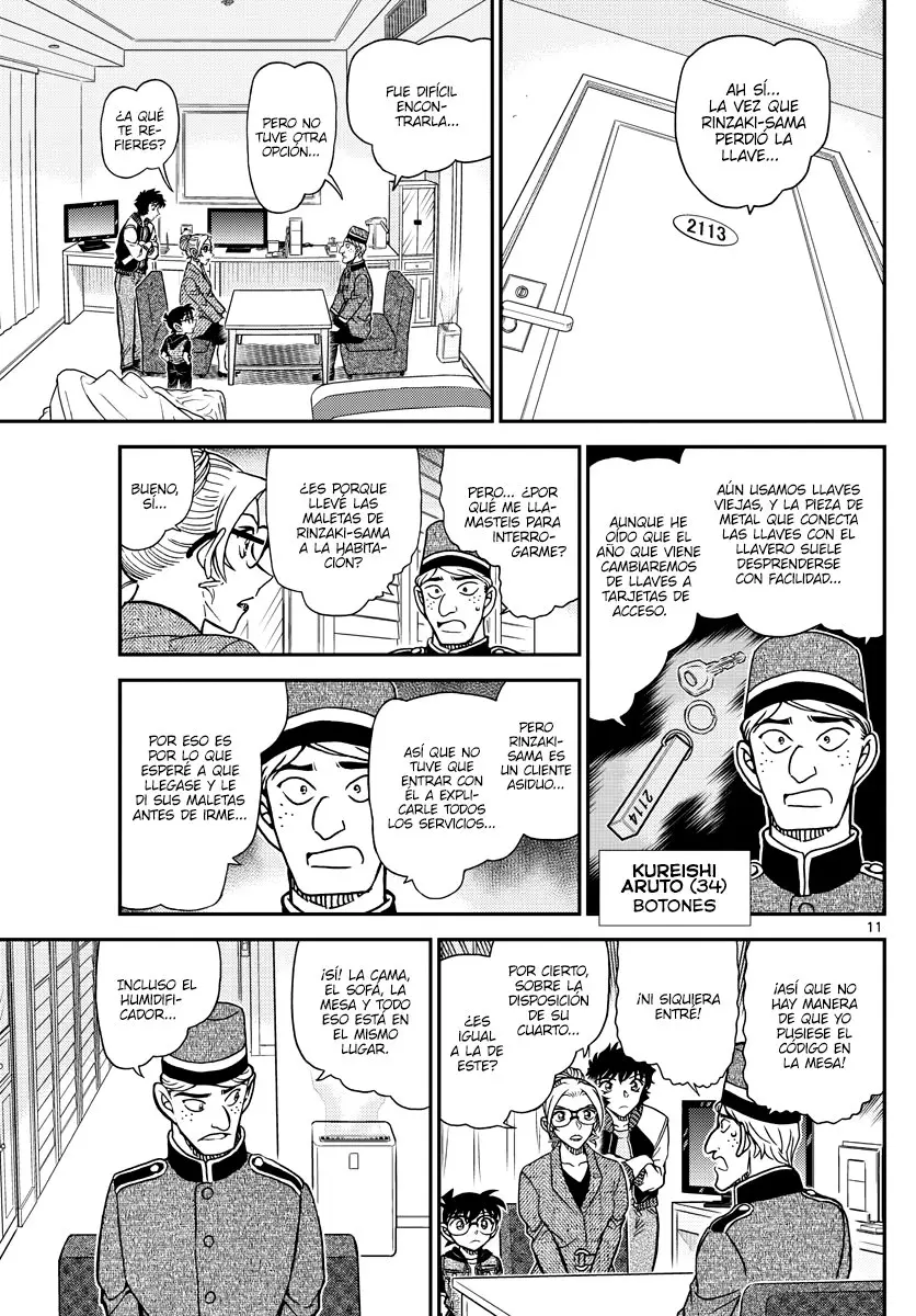Detective Conan capítulo 1095, página 11