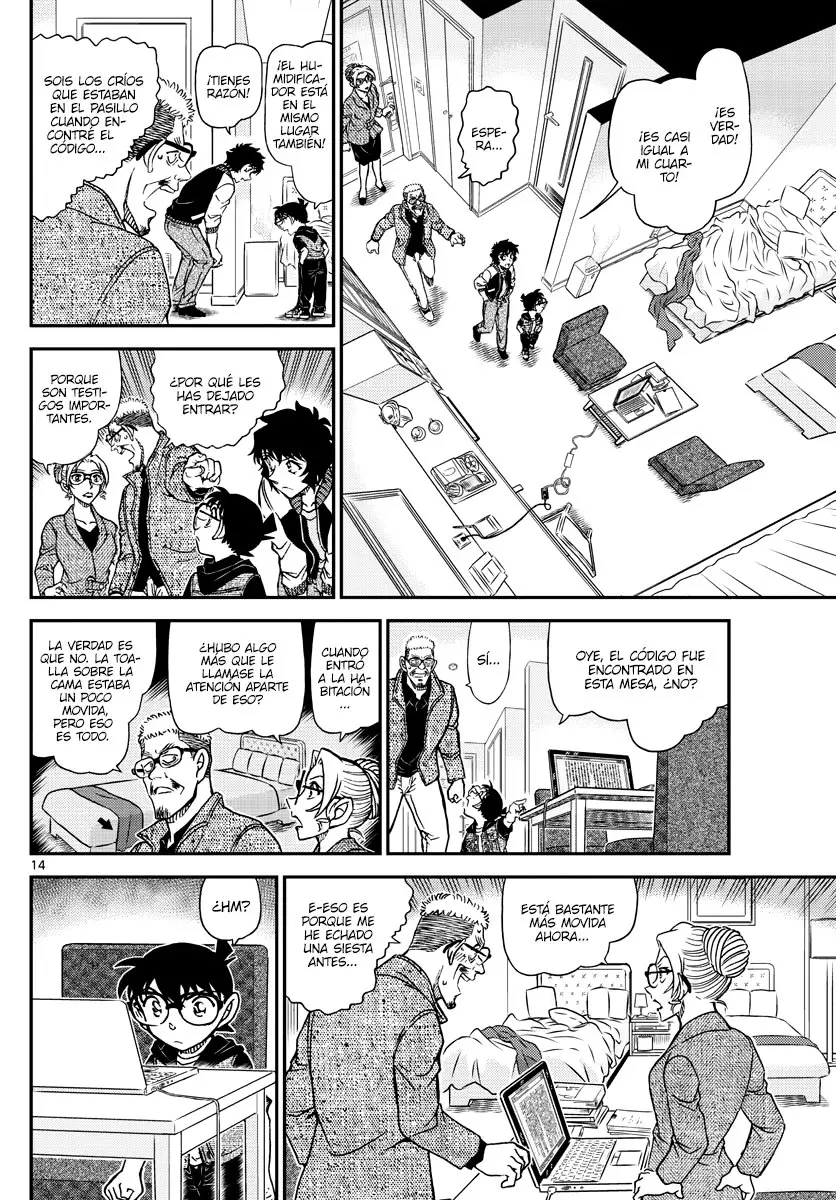 Detective Conan capítulo 1095, página 14