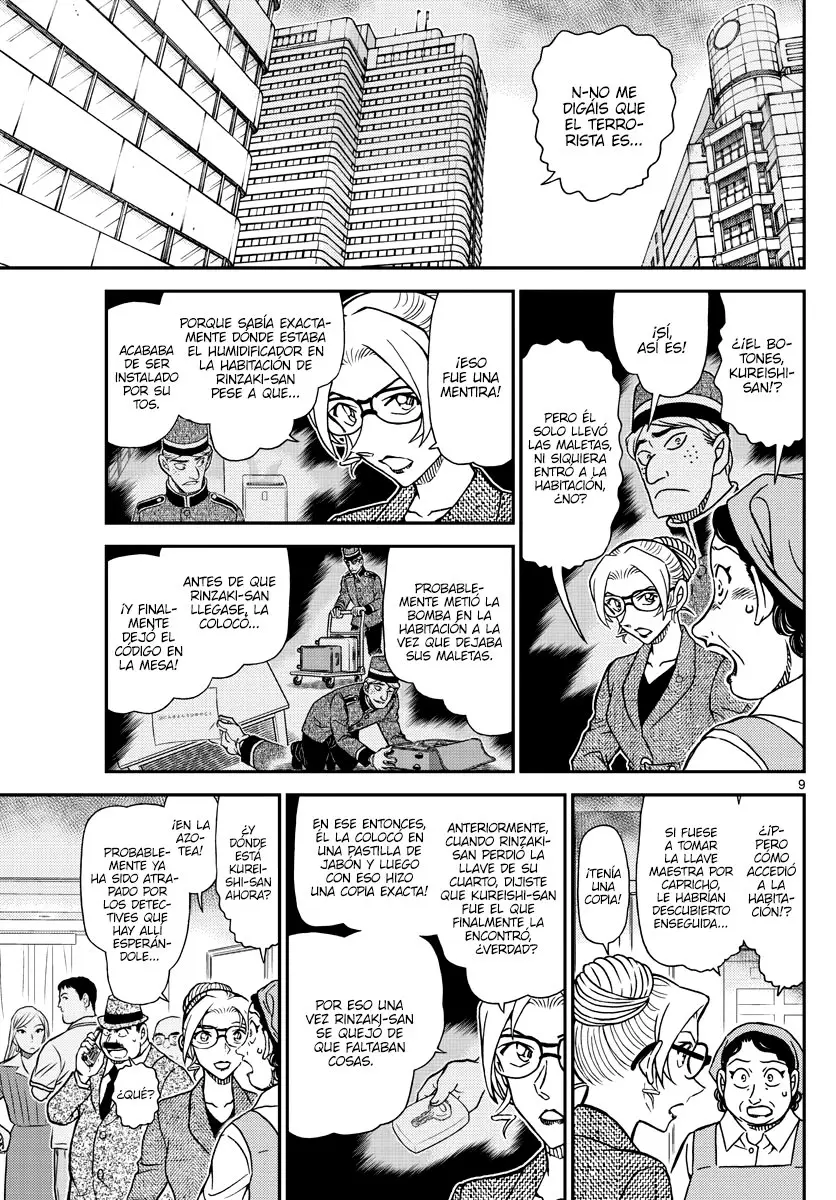 Detective Conan capítulo 1096, página 9