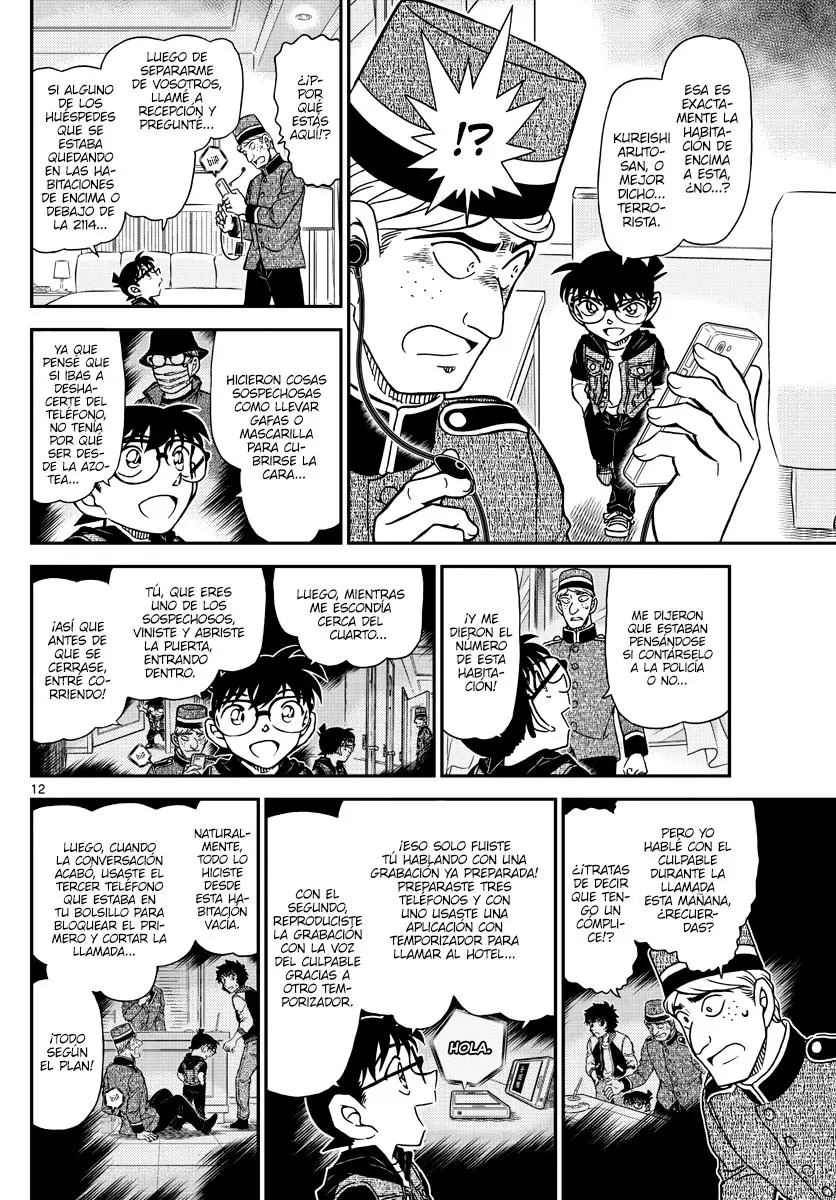 Detective Conan capítulo 1096, página 12