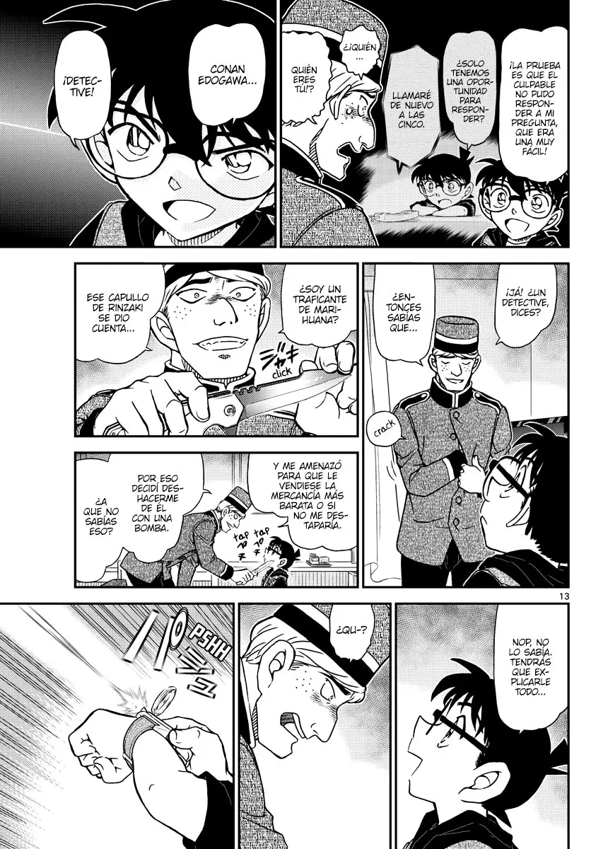 Detective Conan capítulo 1096, página 13