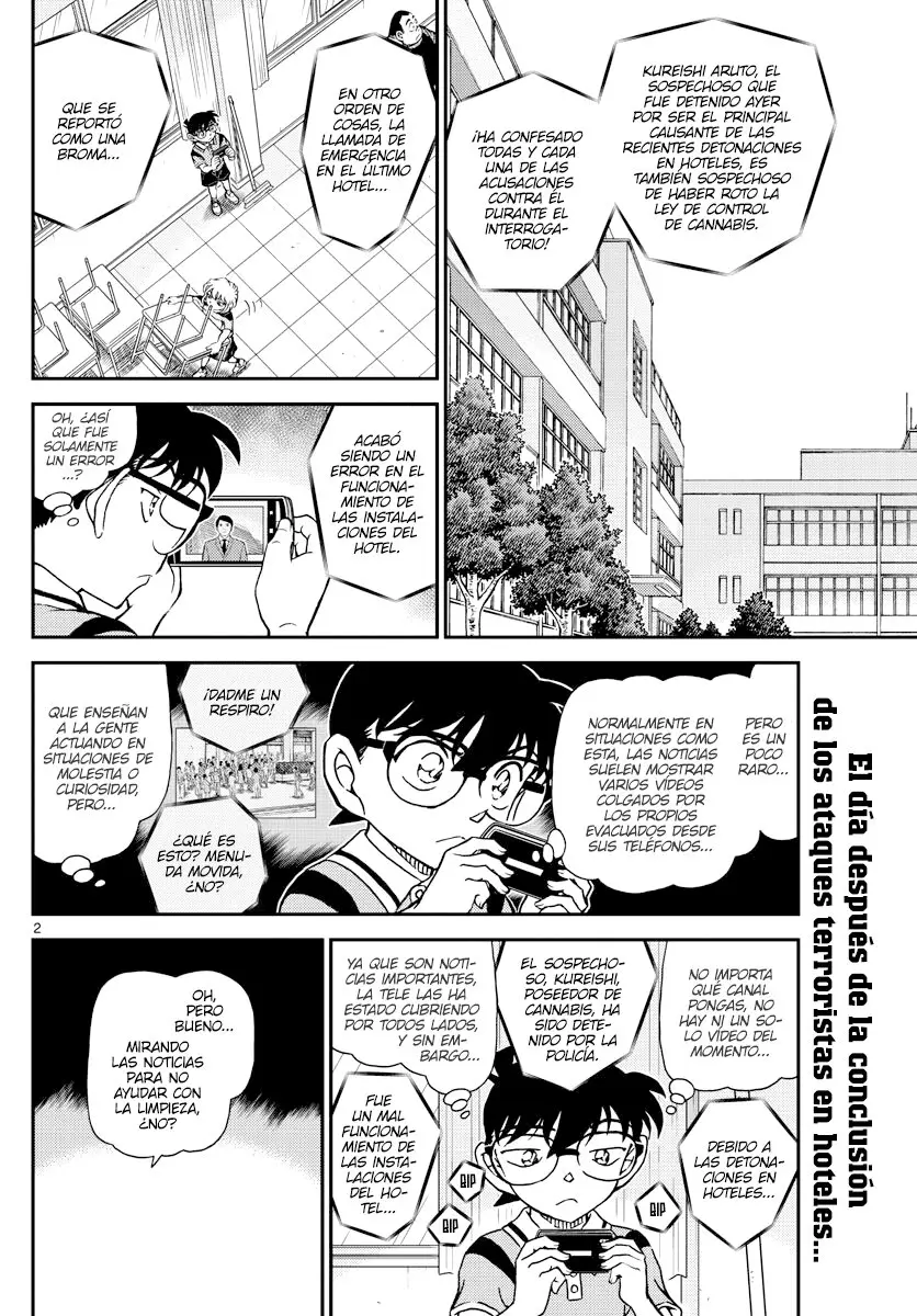 Detective Conan capítulo 1097, página 2