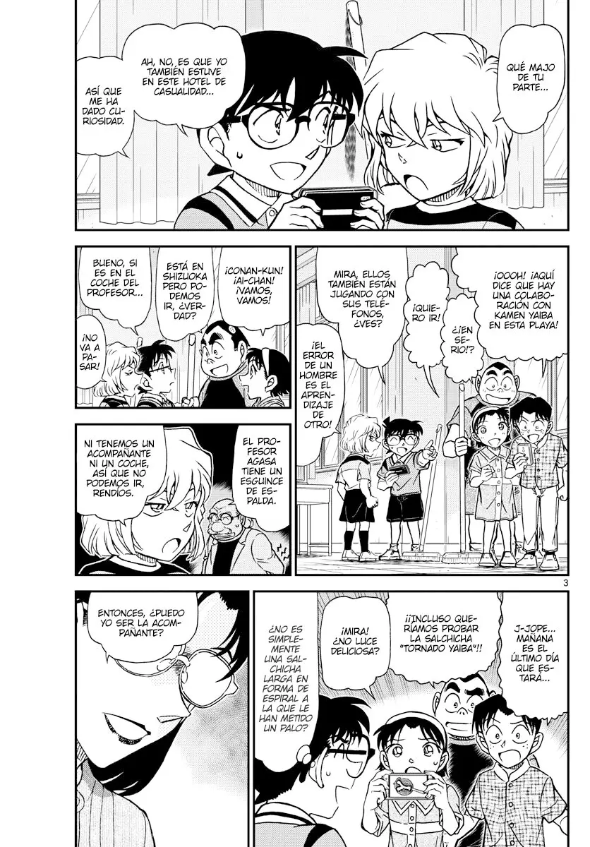 Detective Conan capítulo 1097, página 3