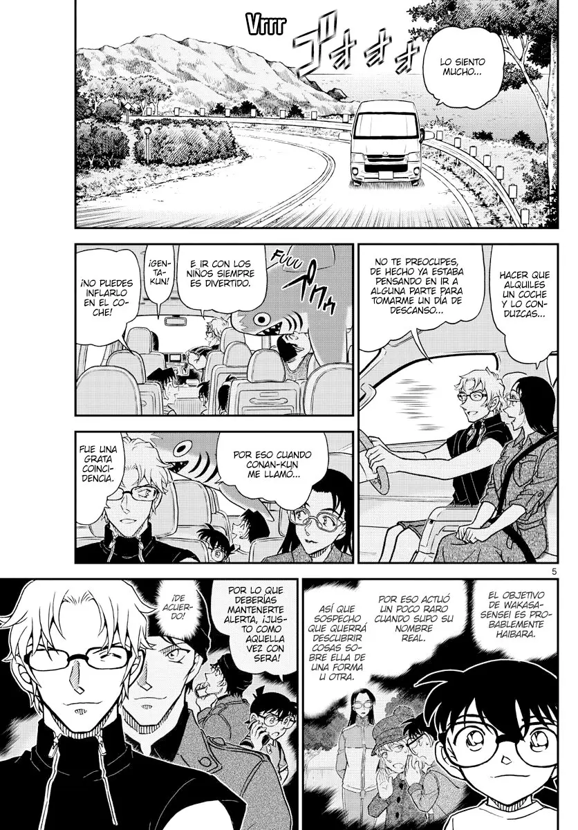 Detective Conan capítulo 1097, página 5