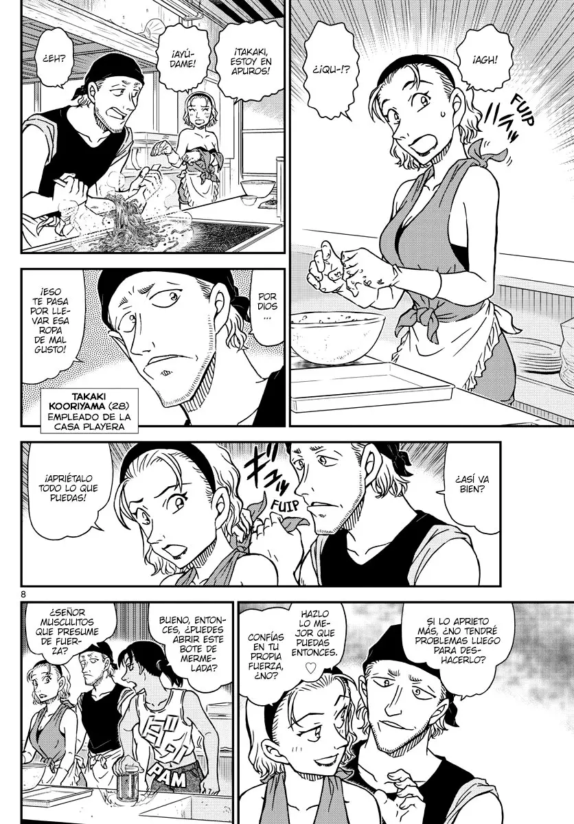 Detective Conan capítulo 1097, página 8