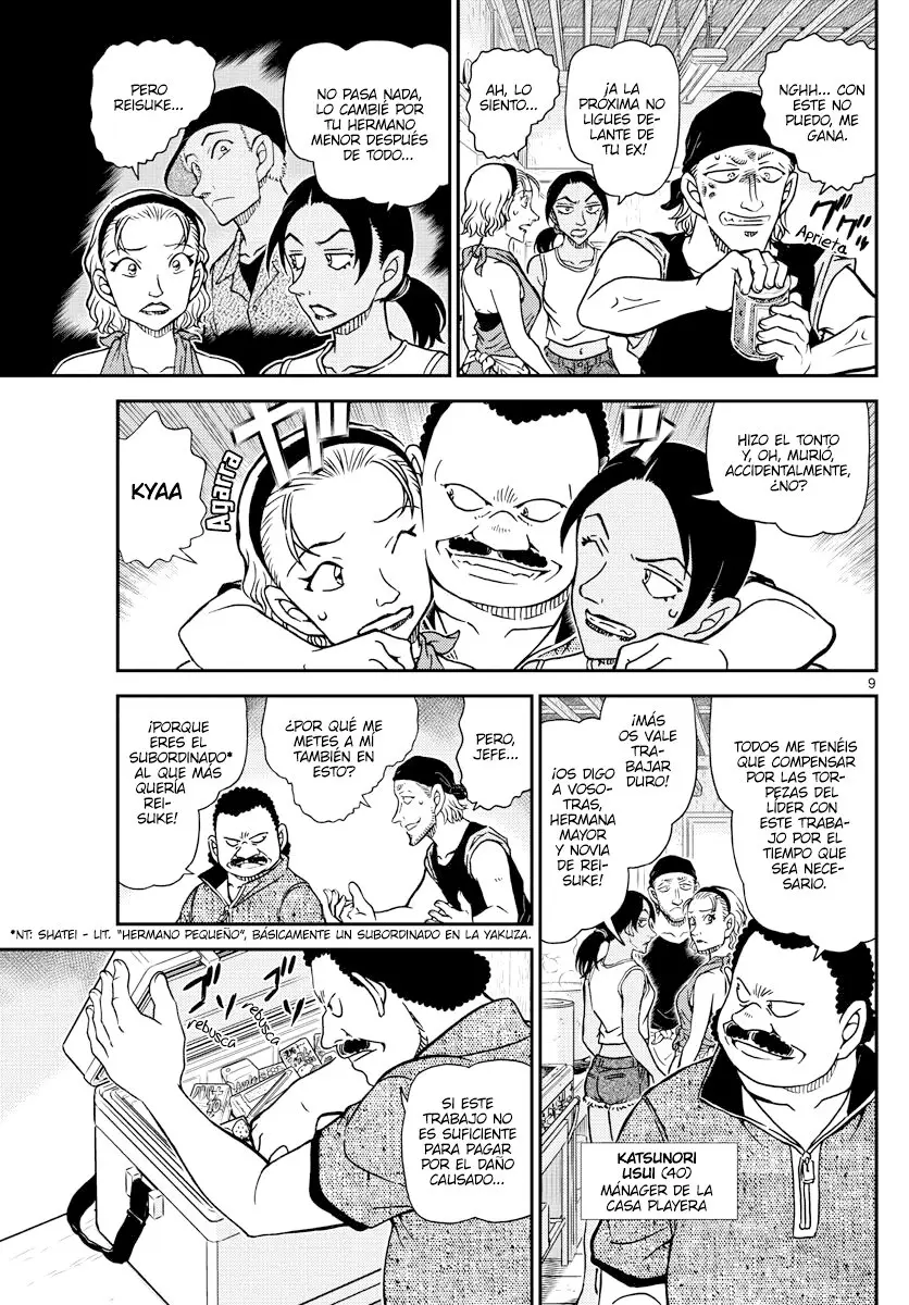 Detective Conan capítulo 1097, página 9