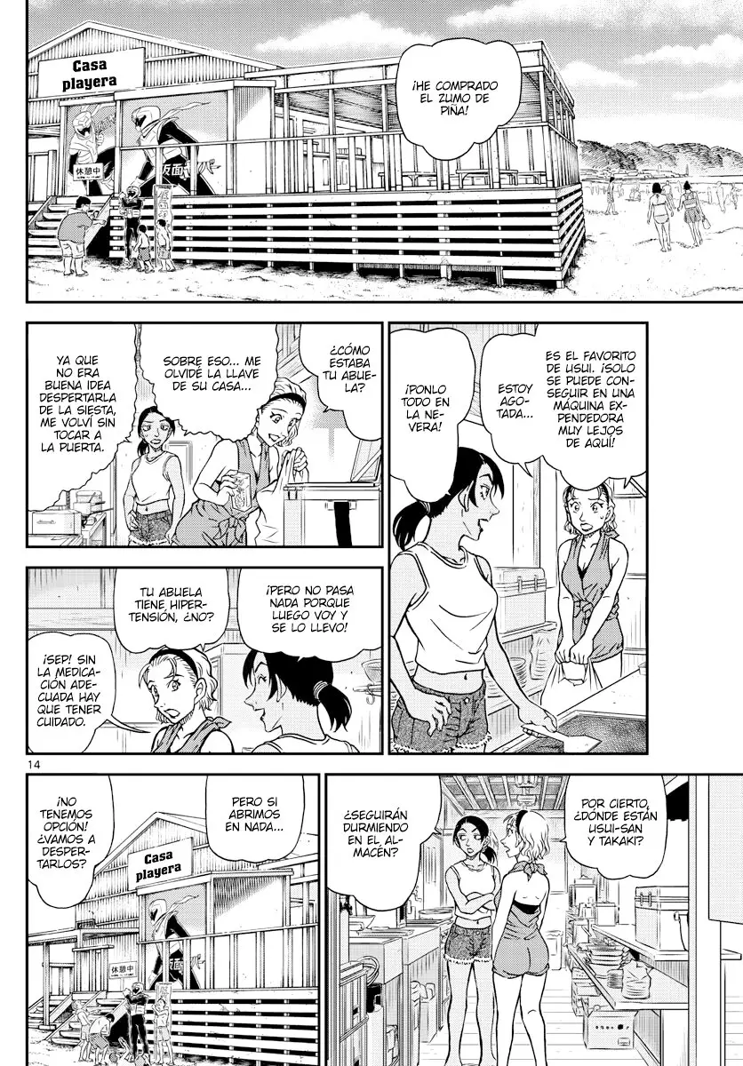Detective Conan capítulo 1097, página 14