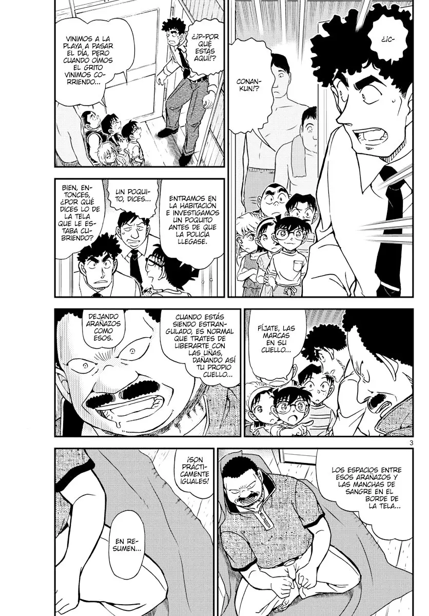 Detective Conan capítulo 1098, página 3