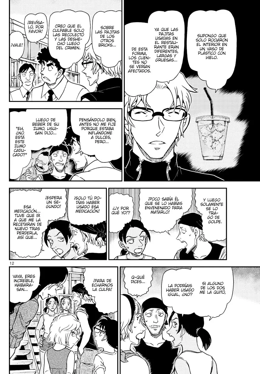 Detective Conan capítulo 1098, página 12
