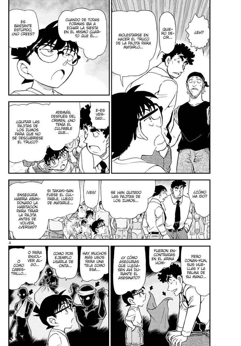 Detective Conan capítulo 1099, página 4