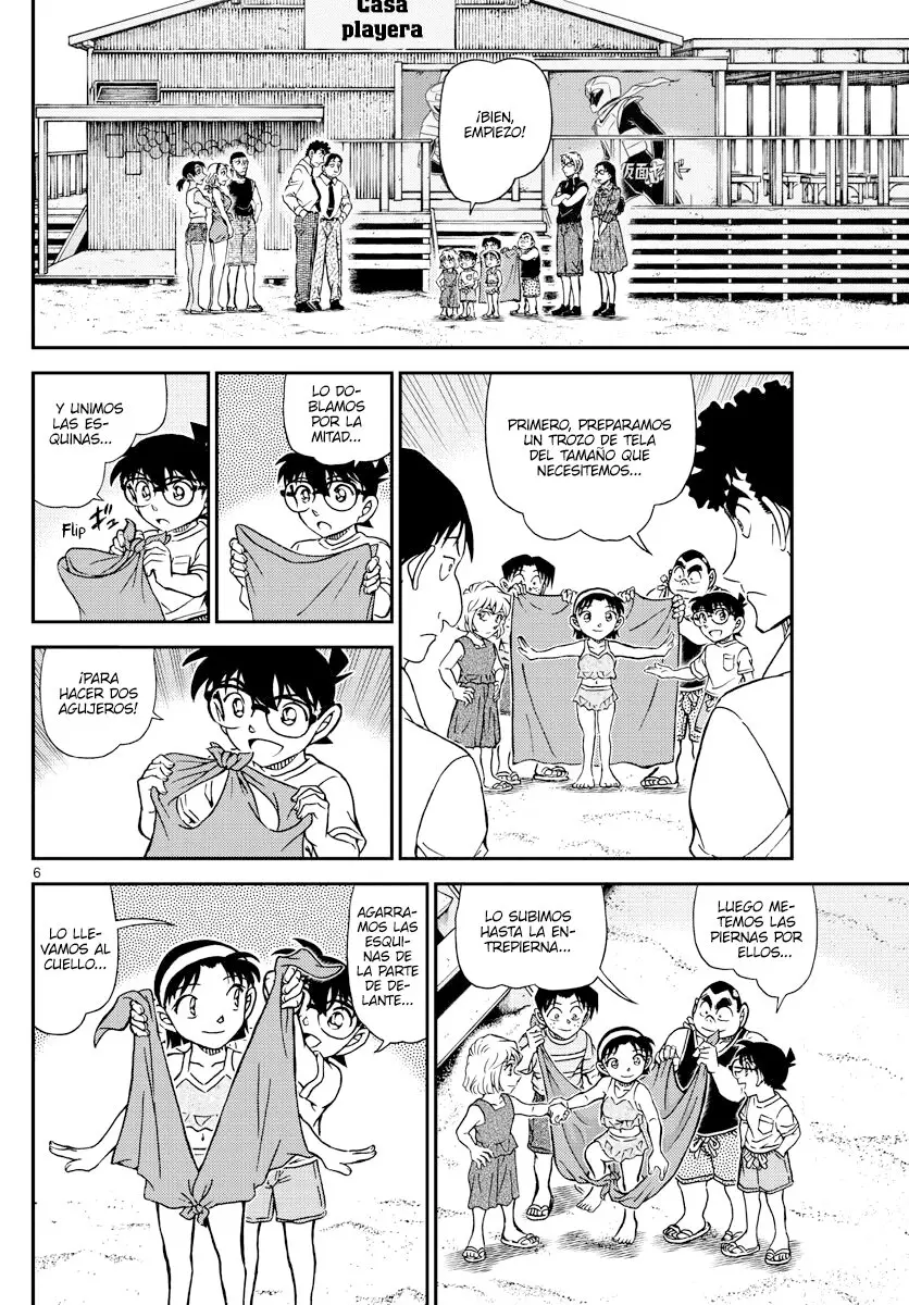 Detective Conan capítulo 1099, página 6