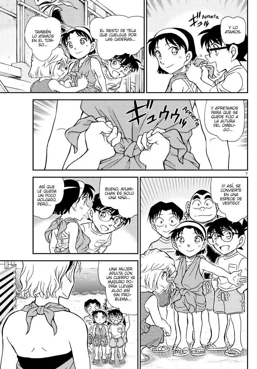 Detective Conan capítulo 1099, página 7