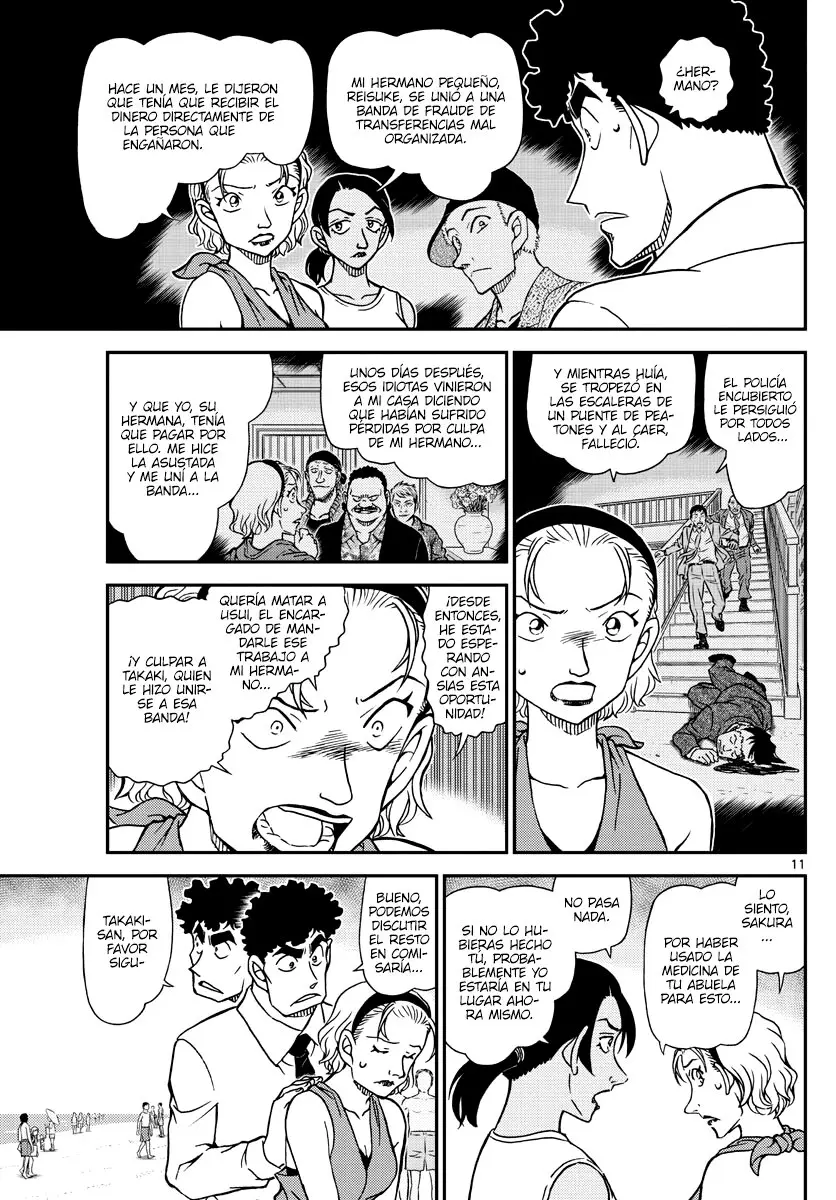 Detective Conan capítulo 1099, página 11