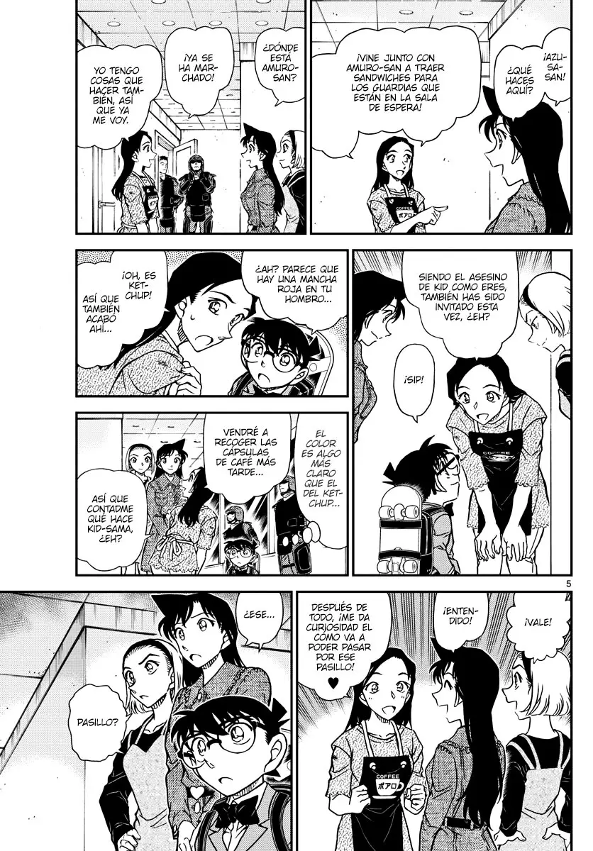 Detective Conan capítulo 1100, página 5