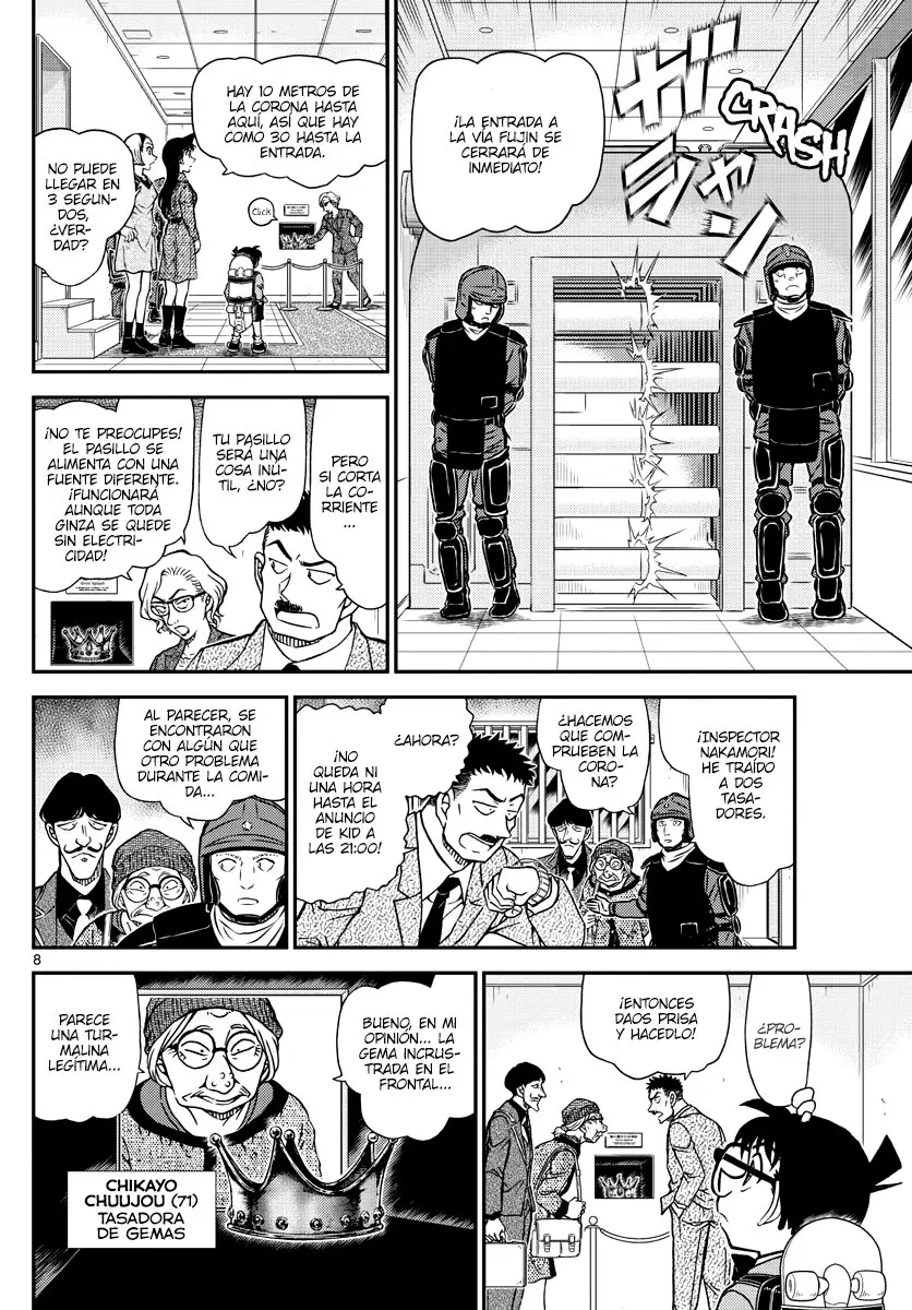 Detective Conan capítulo 1100, página 8