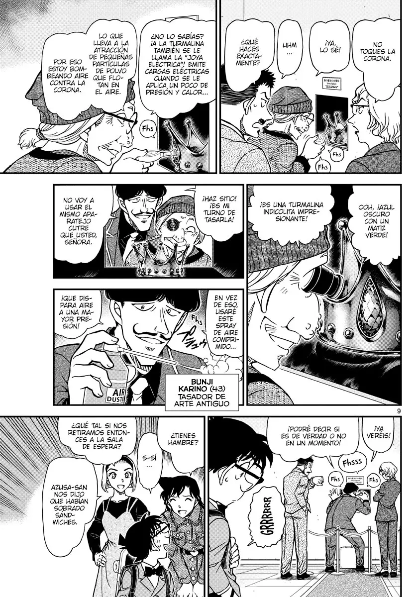 Detective Conan capítulo 1100, página 9