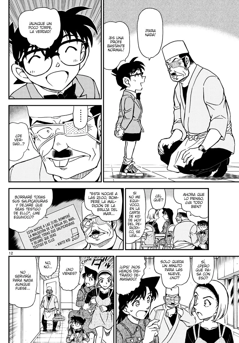 Detective Conan capítulo 1100, página 12