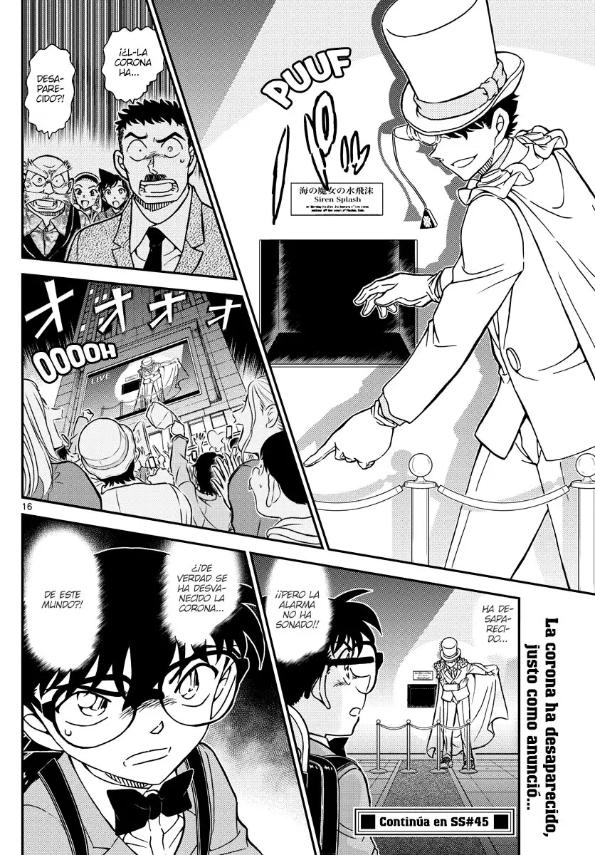 Detective Conan capítulo 1100, página 16