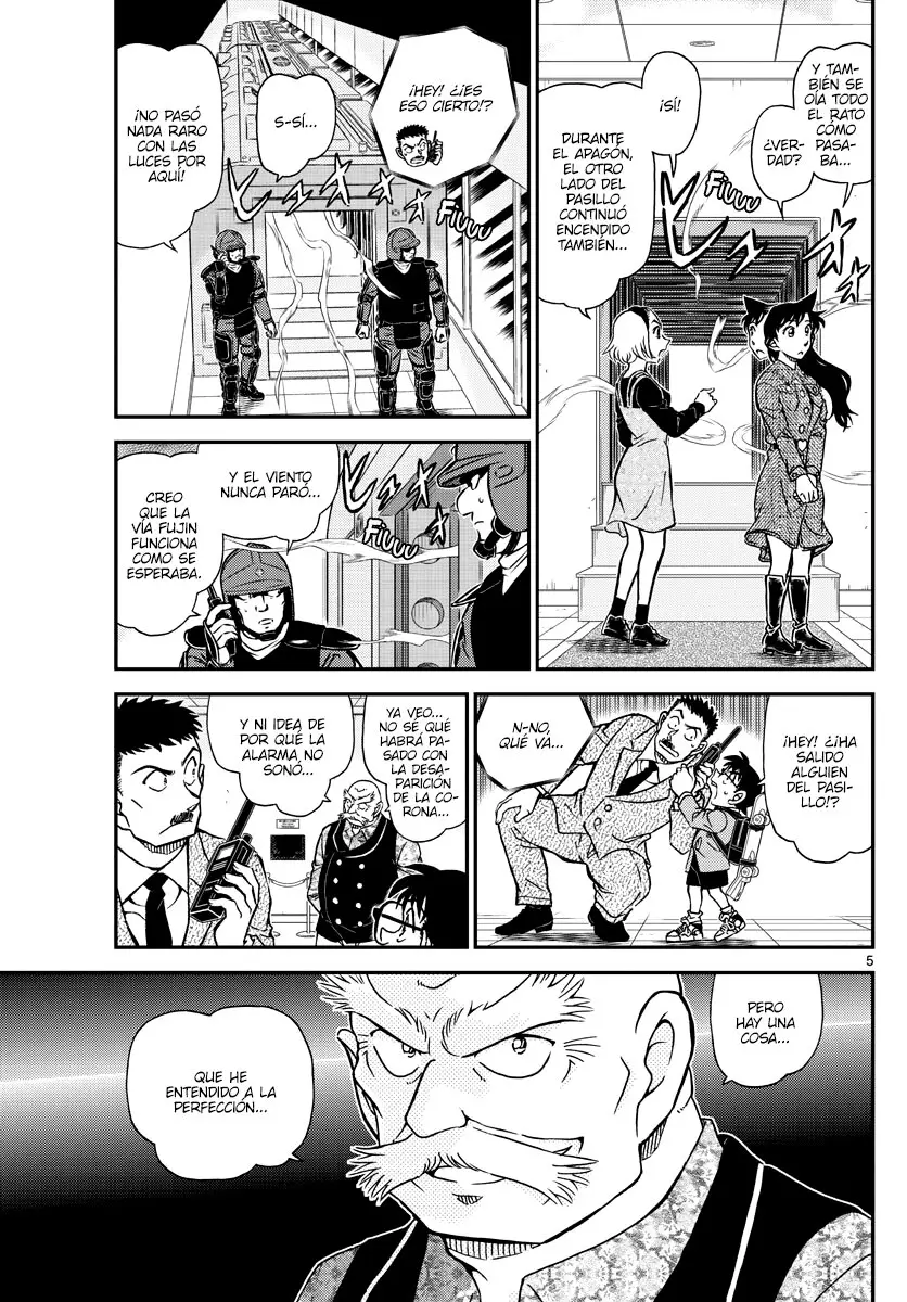 Detective Conan capítulo 1101, página 5