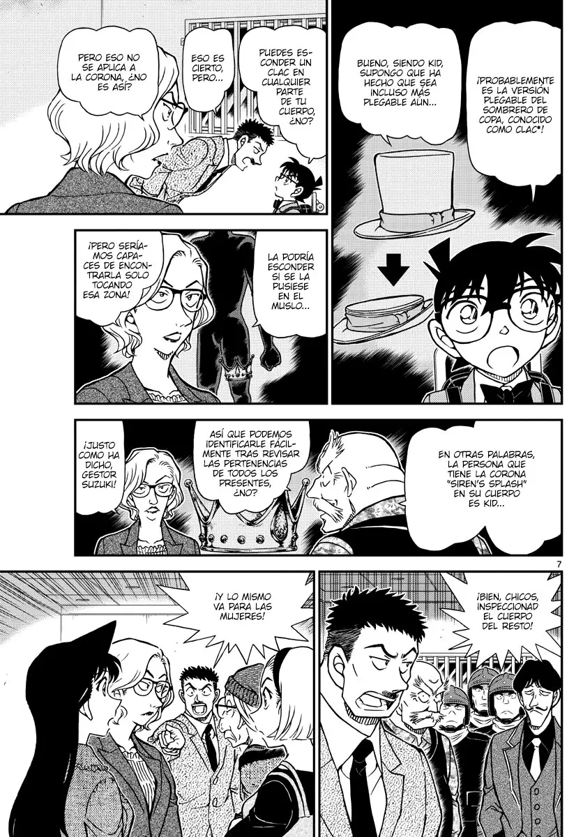 Detective Conan capítulo 1101, página 7