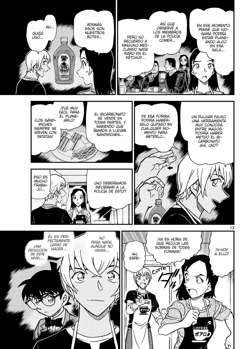 Detective Conan capítulo 1101, página 13