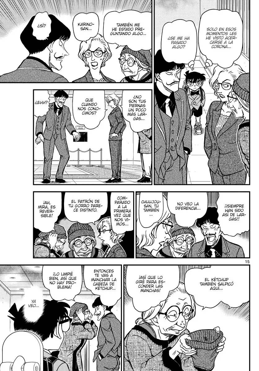 Detective Conan capítulo 1101, página 15