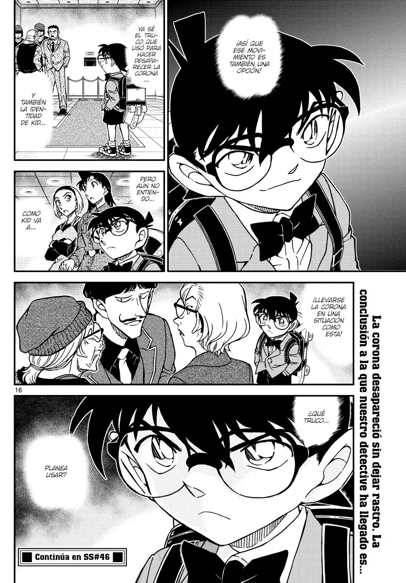 Detective Conan capítulo 1101, página 16