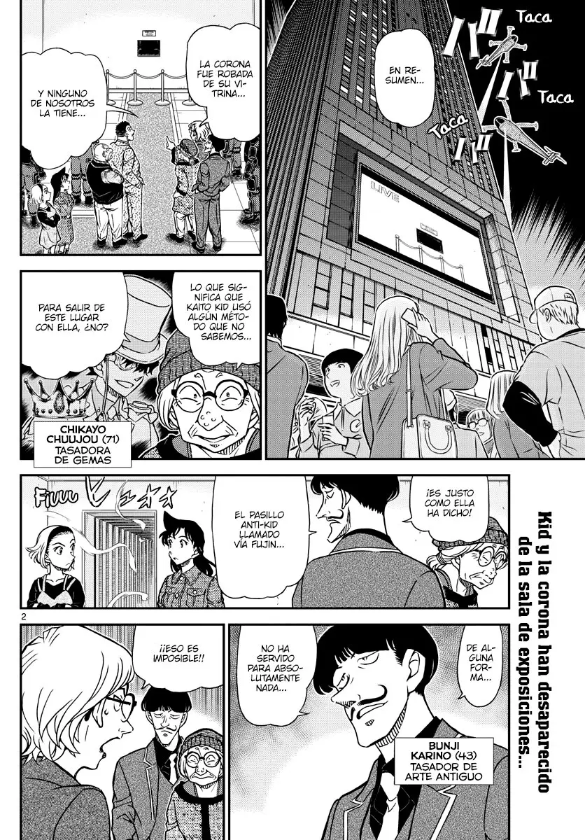 Detective Conan capítulo 1102, página 2