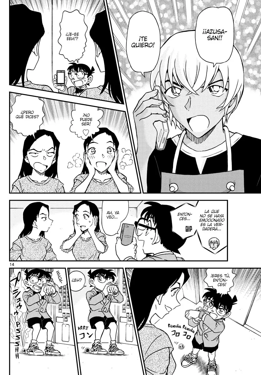 Detective Conan capítulo 1102, página 14