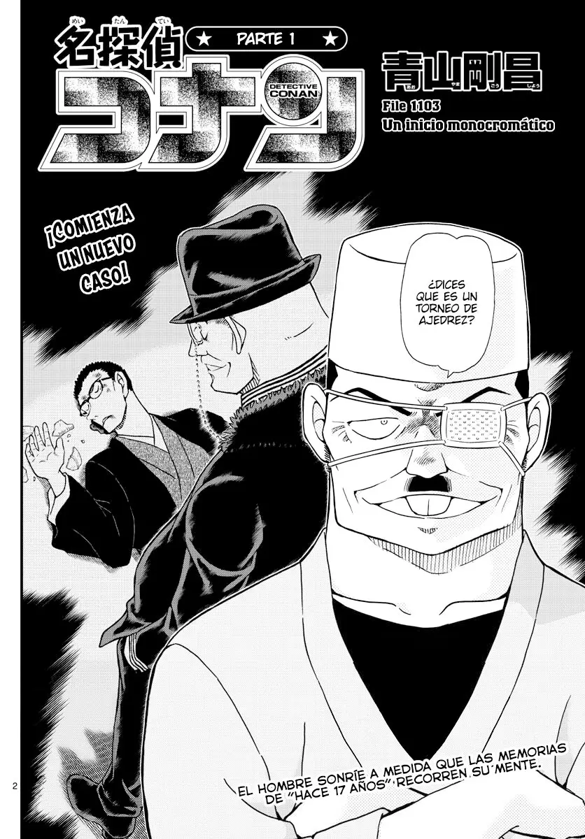 Detective Conan capítulo 1103, página 2