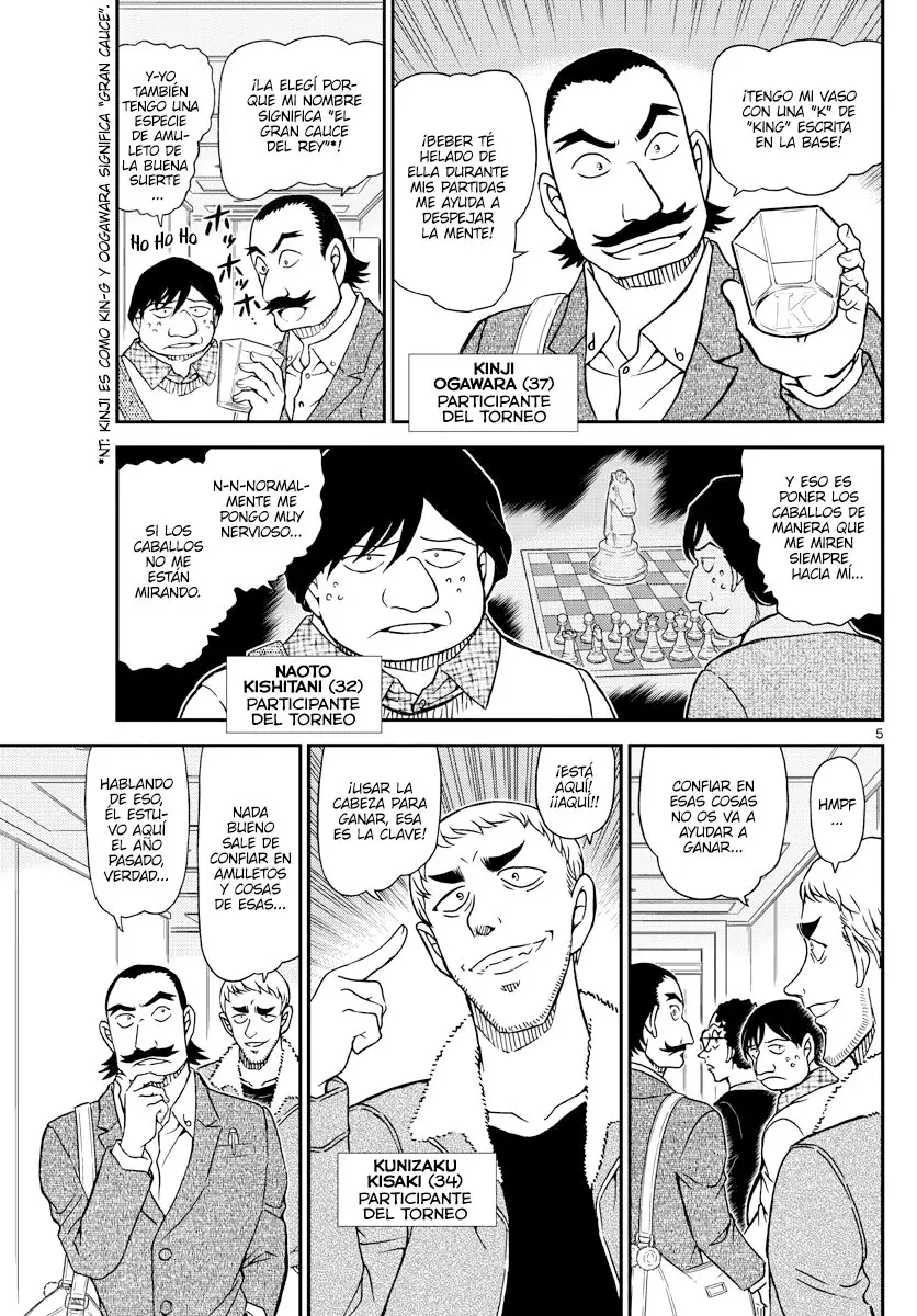 Detective Conan capítulo 1103, página 5