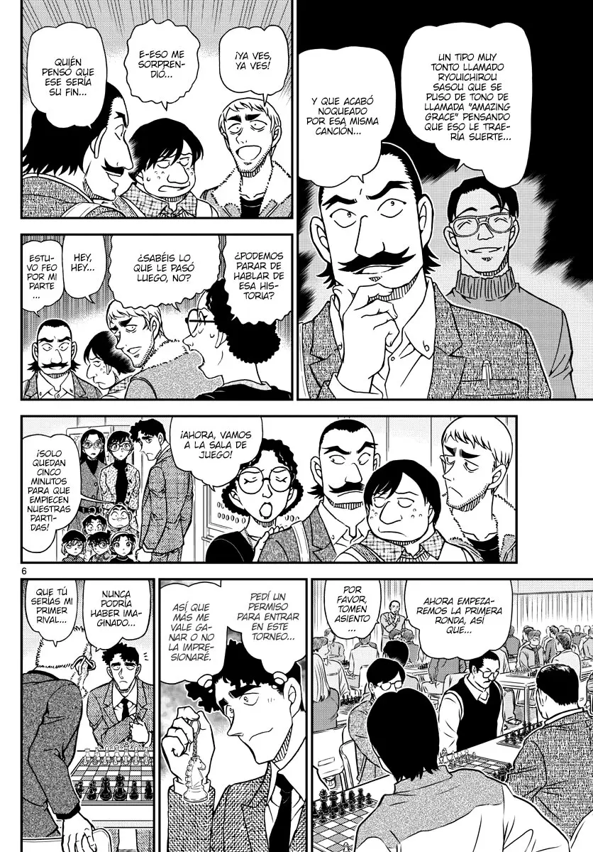 Detective Conan capítulo 1103, página 6
