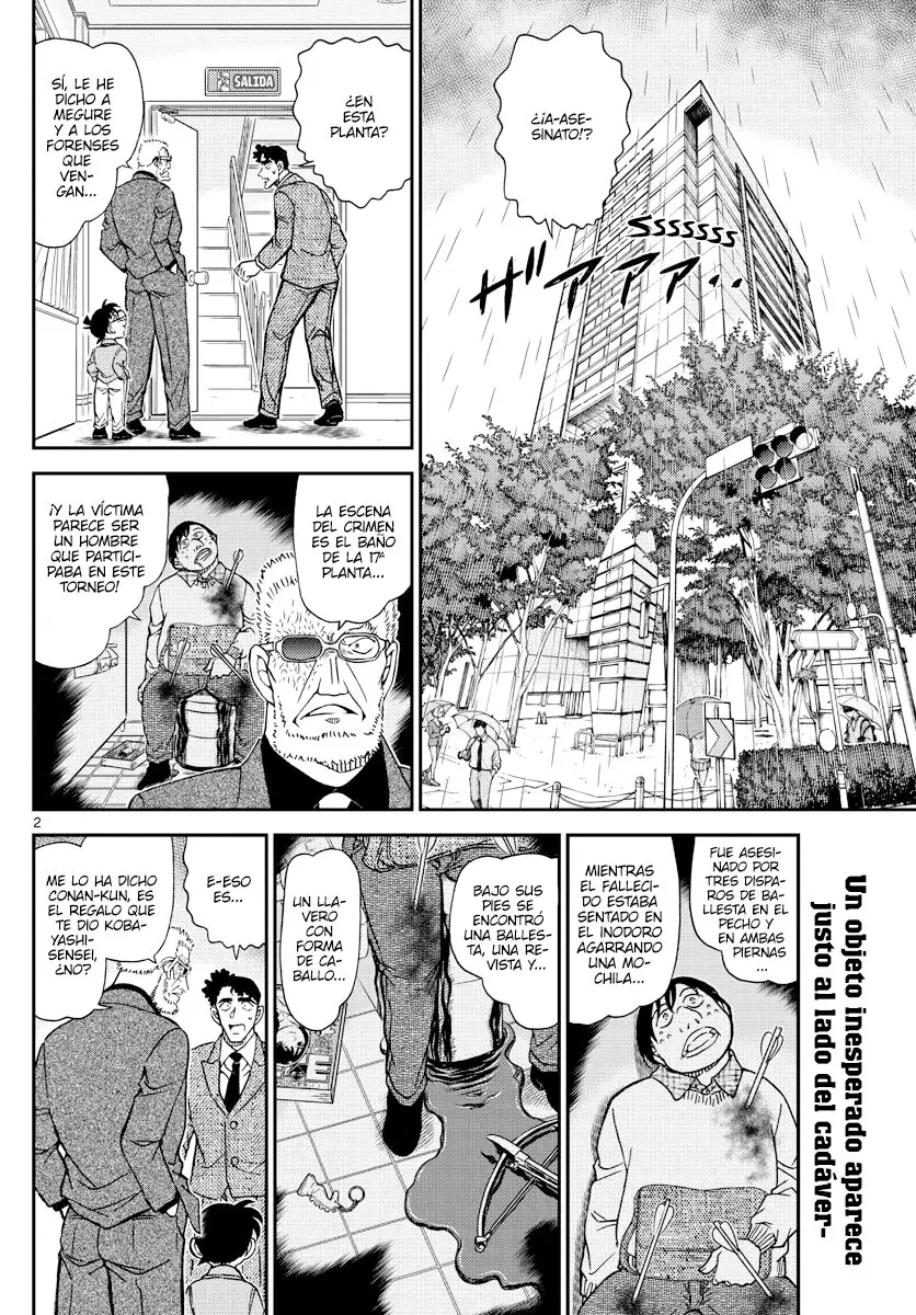 Detective Conan capítulo 1104, página 2