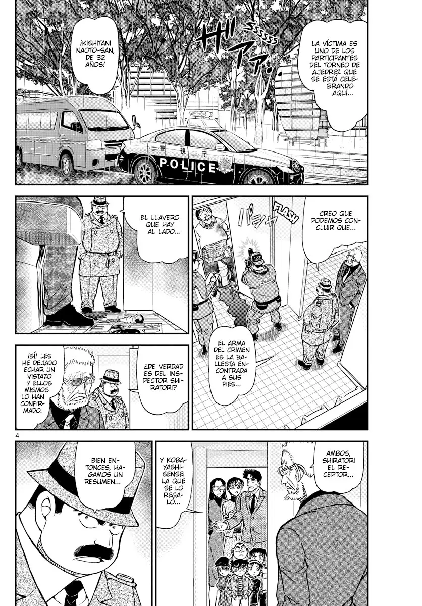 Detective Conan capítulo 1104, página 4