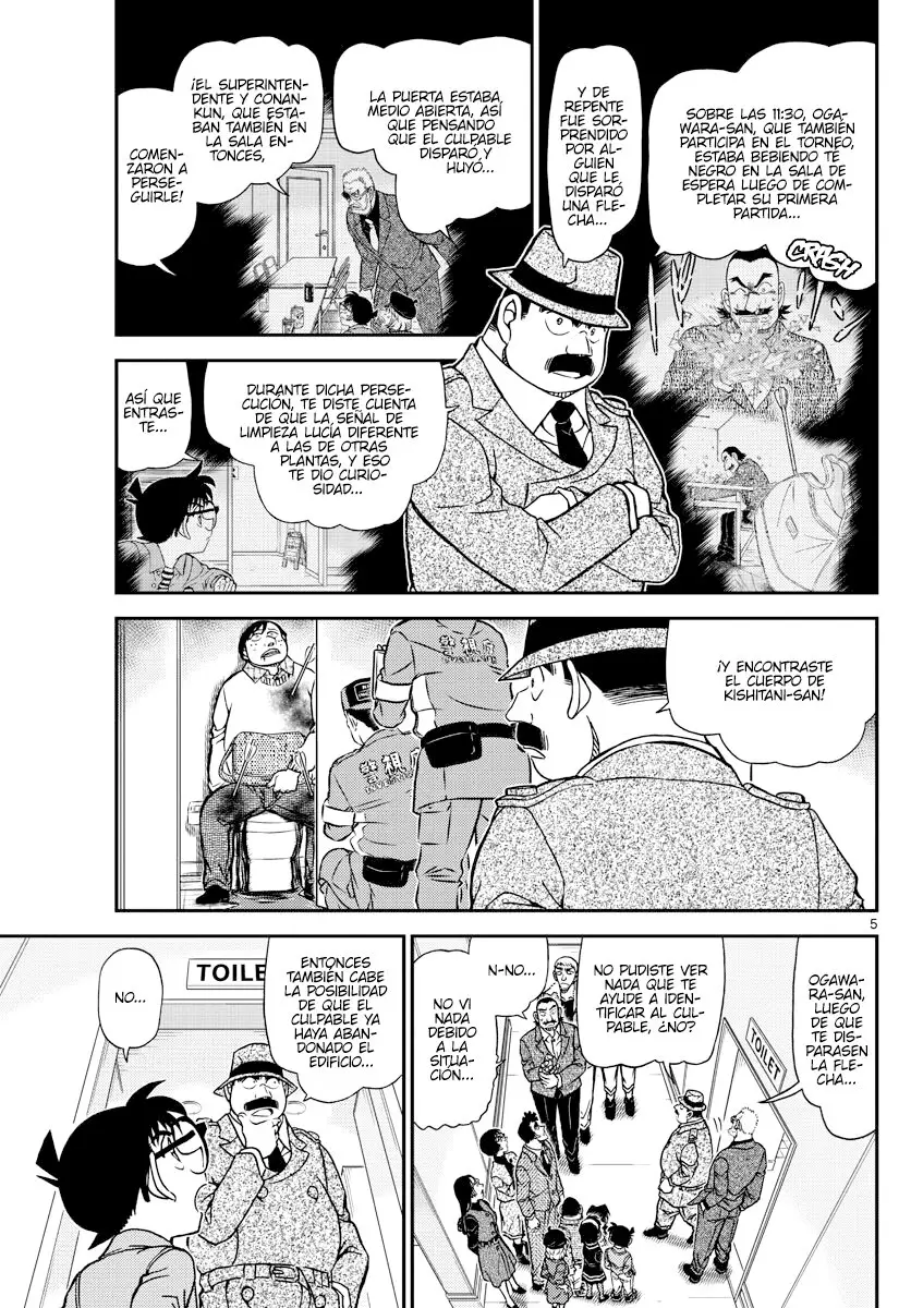 Detective Conan capítulo 1104, página 5