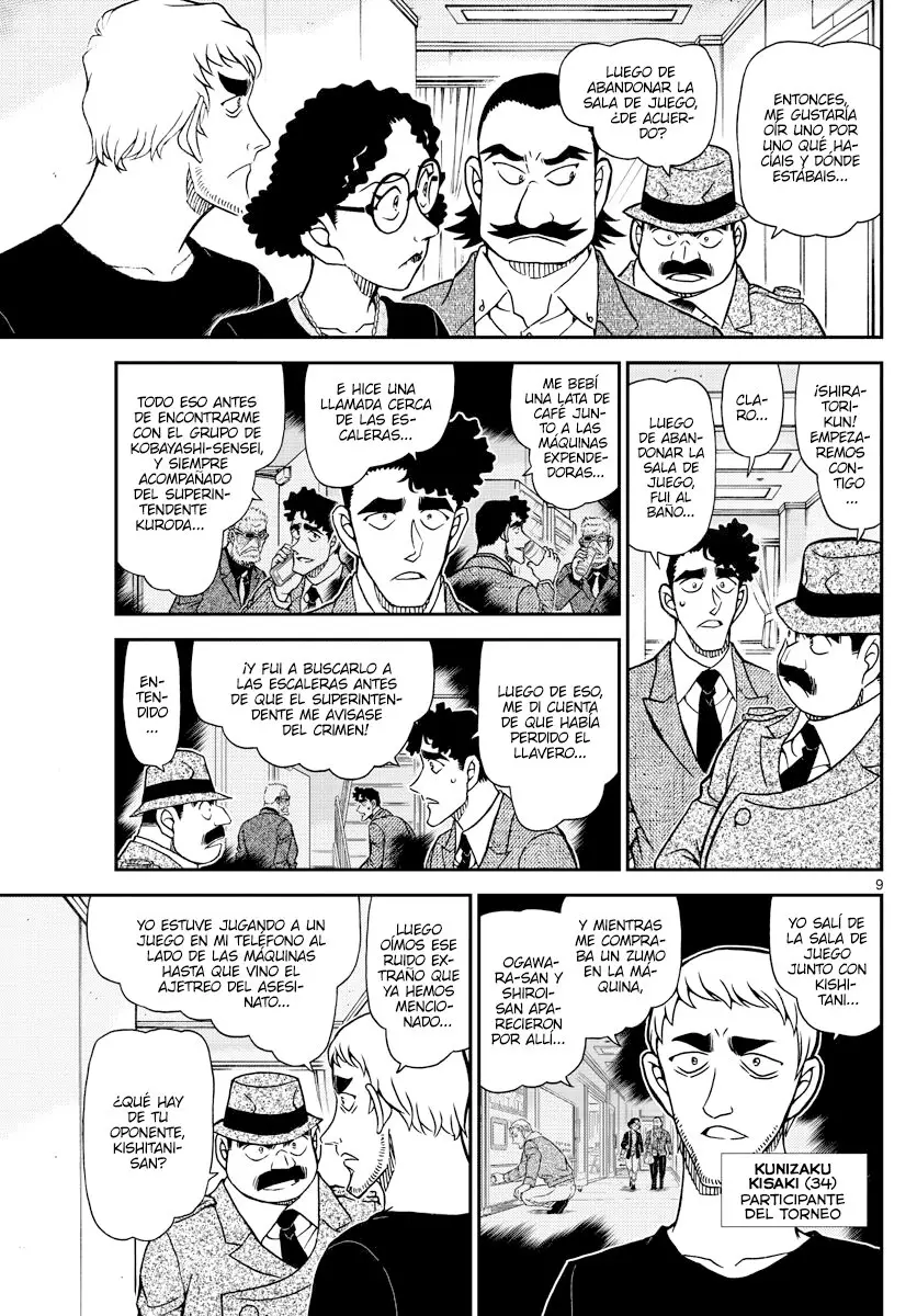 Detective Conan capítulo 1104, página 9