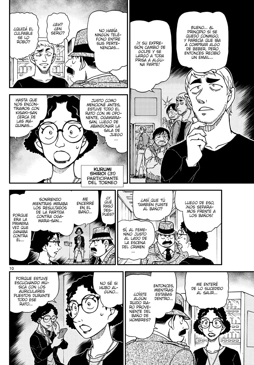 Detective Conan capítulo 1104, página 10