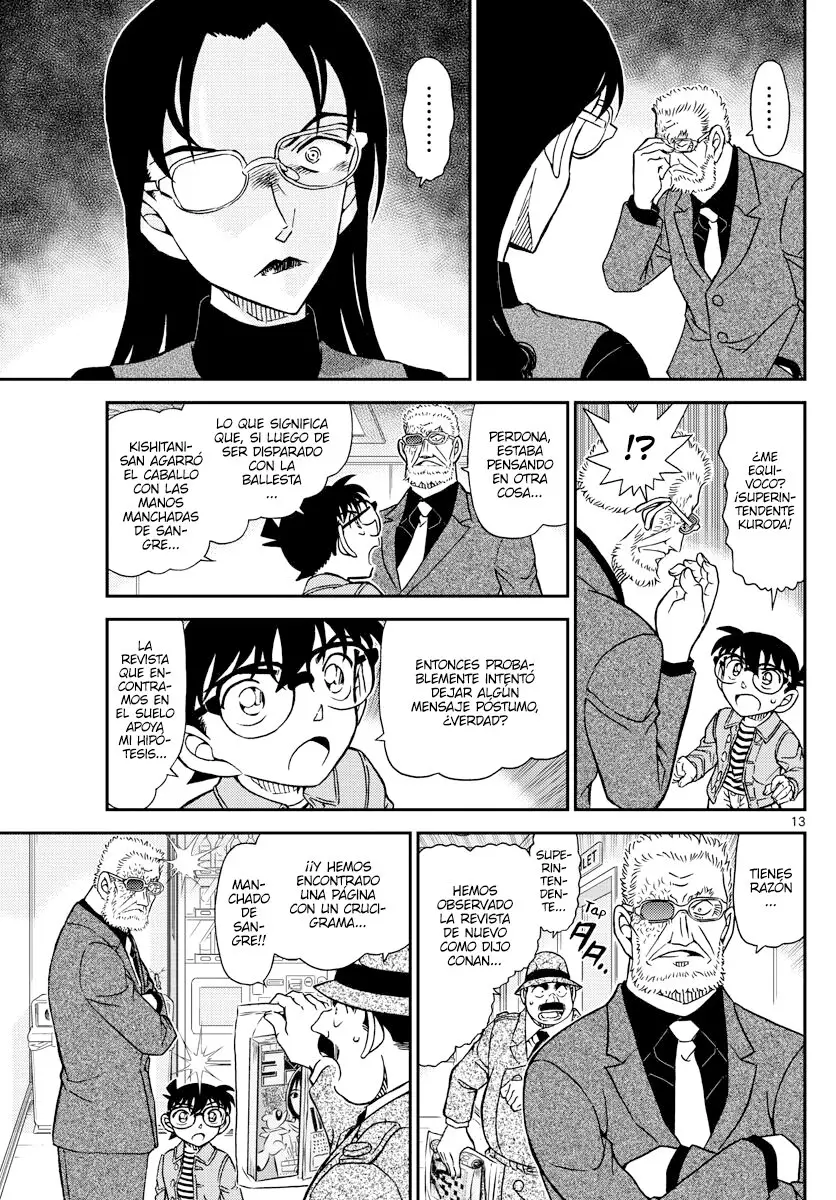 Detective Conan capítulo 1104, página 13