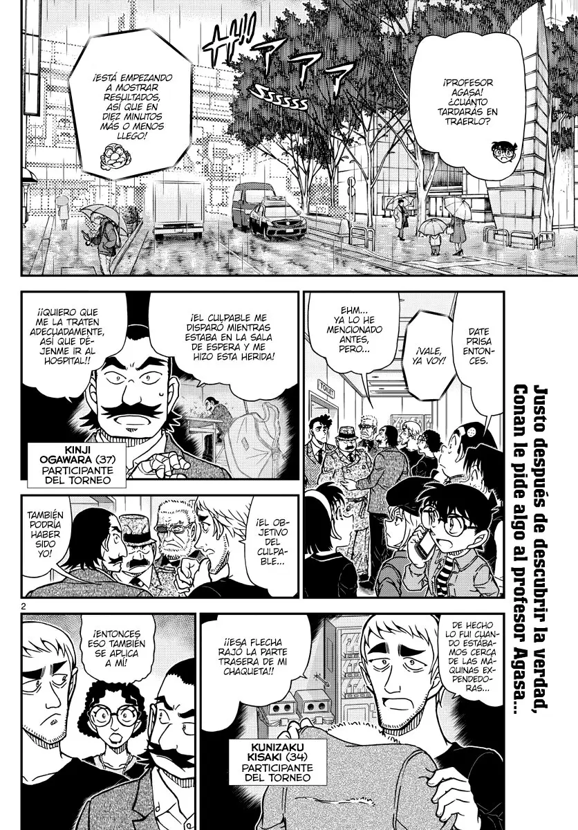 Detective Conan capítulo 1105, página 2