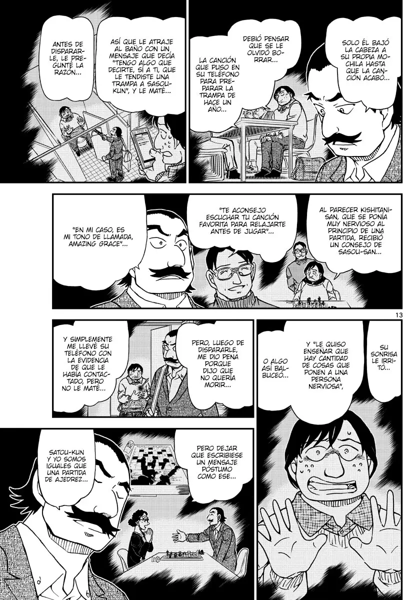 Detective Conan capítulo 1105, página 13