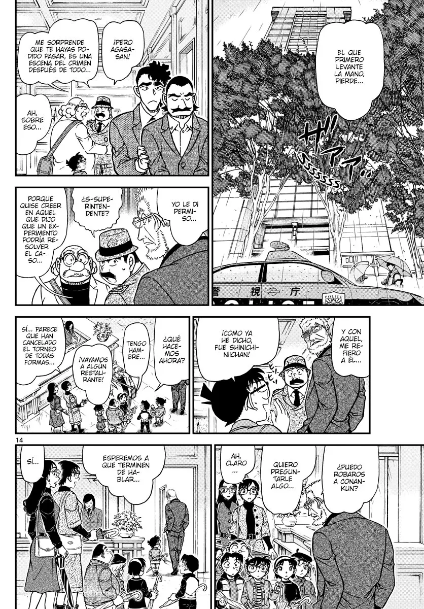 Detective Conan capítulo 1105, página 14