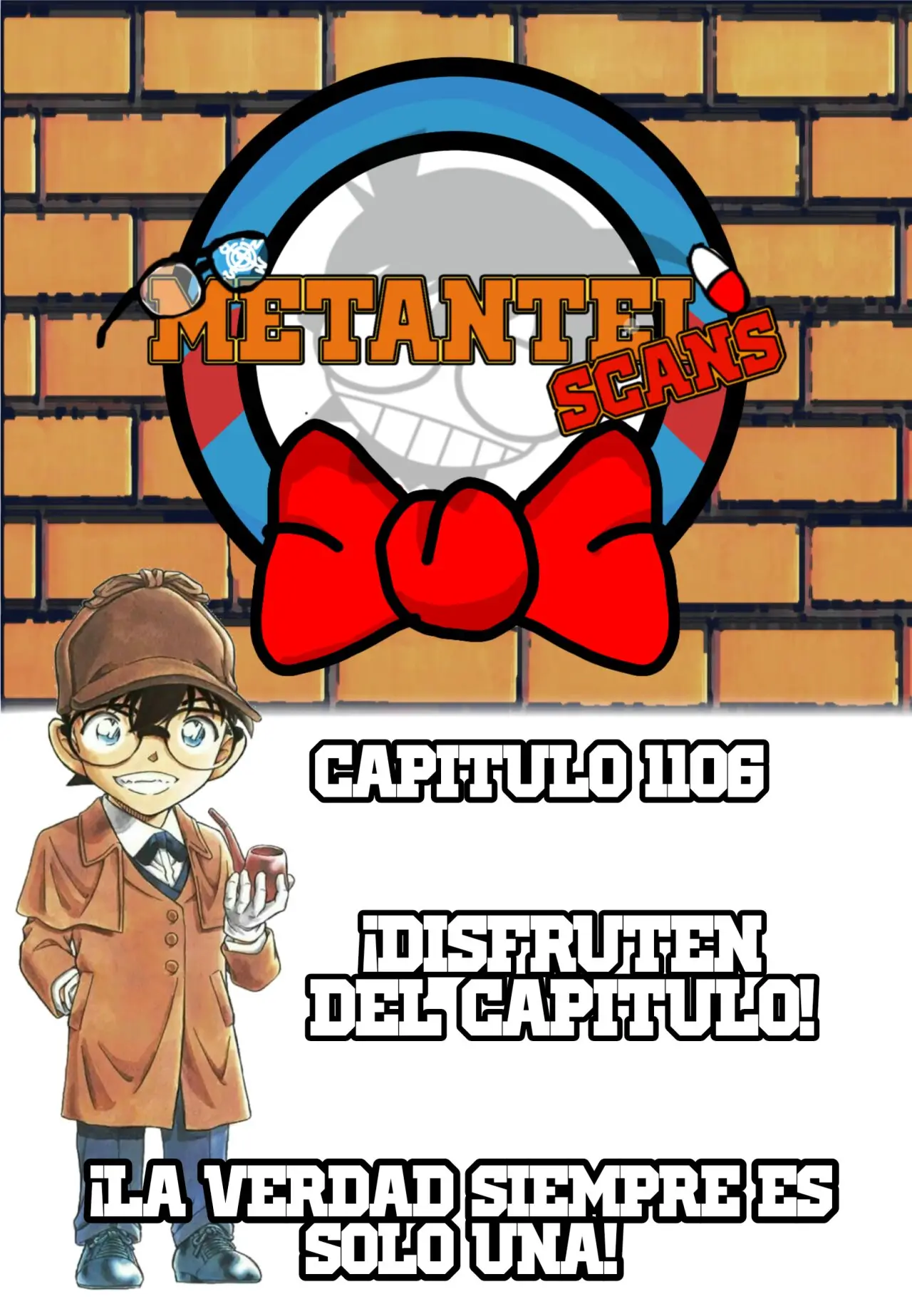 Detective Conan capítulo 1106, página 1